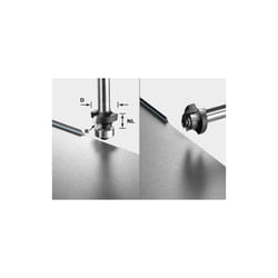 499798 Festool Fresa a raggio concavo S8 hw R2 D20-KL ofk