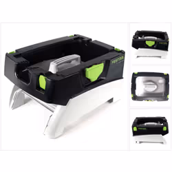 Dotazione: - 1x Festool Alloggiamento per tubo d'aspirazione CT MINI Facelift ET-BG ( 499748 ) Descrizione prodotto: L'allogg ...