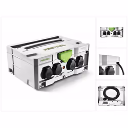 Dotazione: - 1x Festool SYS-PowerHub SYS-PH Distributore di corrente in Systainer SYS 2 T-LOC ( 200231 ) Descrizione prodotto ...