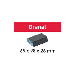 201084 Festool Blocco abrasivo Granat 69x98x26 120 CO GR/6
