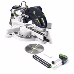 Festool Troncatrice radiale KS 120 REB KAPEX - 575302 Fuoriclasse in ogni dettaglio. Vantaggi e benefici Guida a doppia colon ...