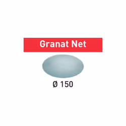 Festool Abrasivo a rete Granat Net D150 P150 GR NET/50 Per un risultato pulito. Vantaggi e benefici Per materiali abrasivi Lu ...