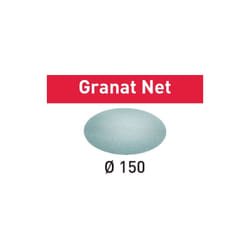 Abrasivo a rete stf D150 P150 gr NET/50 Granat Net - 203306 - Festool