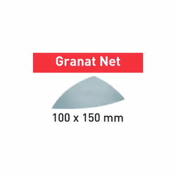 Festool Abrasivo a rete Granat Net Delta P80 GR NET/50 Per un risultato pulito. Vantaggi e benefici Per materiali abrasivi Lu ...