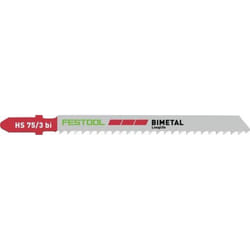 Lame seghetto hs 75/3 BI/5 plastics solid material - 204336 - Festool