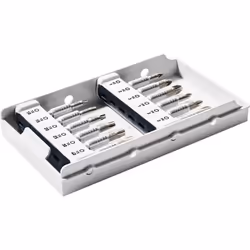Festool DB CE 50/12-Set 1, 12 pz, Phillips, Viti a croce, Torx Plus, PH 1, PH 2, PH 3, PZ 1, PZ 2, PZ 3, TX10, TX15, TX20, TX ...