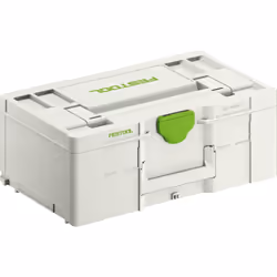 Festool SYS3 L 187, Cassetta degli attrezzi, Verde, Bianco, 20,2 L, 40 kg, Auto, 296 mm