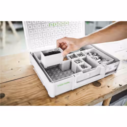 Festool Box 100x150x68/6 Scatola per minuteria Plastica Bianco