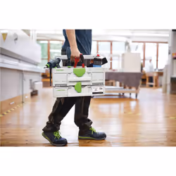 Festool SYS3 TB M 237 Cassetta degli attrezzi Verde, Bianco - Vista aggiuntiva 5