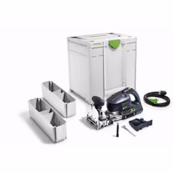 Fresa DOMINO D 12 Estensione di arresto Scatola DOMINO vuota Chiave OC 12 cavo di rete plug it (4 m) Systainer SYS3 M 437 Mob ...