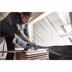 Festool HKC 55 EB-Basic 16 cm Blu, Grigio 4500 Giri/min - Vista aggiuntiva 4