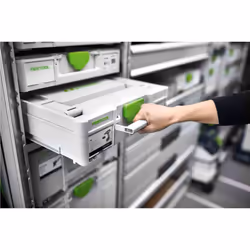Festool Akku-Bohrschrauber T 18+3-Basic 1500 Giri/min Nero, Blu - Vista aggiuntiva 8