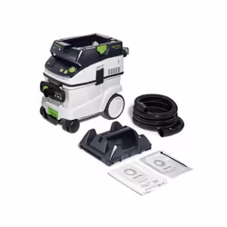 L'unità mobile di aspirazione Festool CTL 36 E AC-PLANEX, nato per rispondere ad esigenze professionali, offrendo elevata pot ...