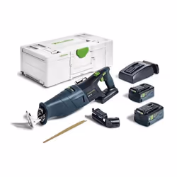 Festool Sega alternativa a batteria RSC 18 5.0 EB-Plus - 576948 Codice articolo: 576948 EAN: 4014549389089 Peso spedizione: 9 ...