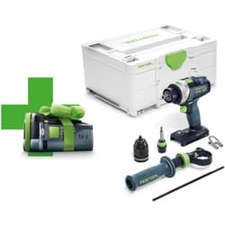 Festool - Trapano a percussione a batteria tpc 18/4 I-Basic-5,0 quadrive senza caricabatterie nel systainer