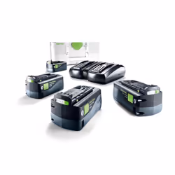 Festool Energy set SYS 18V 4x5,2/TCL 6 DUO Set batteria e caricabatterie