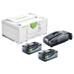 Festool Energy set SYS 18V 2x8,0/SCA16 Set batteria e caricabatterie