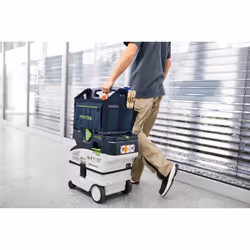 Festool SYS3 T-BAG M Nero, Blu, Verde Tessile - Vista aggiuntiva 5