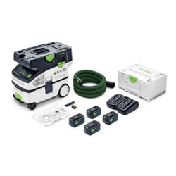 Unità mobile di aspirazione a batteria ctlc mini I-Plus cleantec - 577670 - Festool