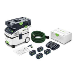 Unità mobile di aspirazione a batteria ctlc midi I-Plus cleantec - 577671 - Festool