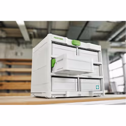 Festool 577816 Cassetta degli attrezzi Set di cassette degli attrezzi Verde, Bianco - Vista aggiuntiva 4