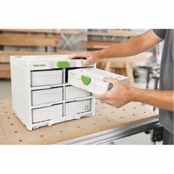 Festool 577816 Cassetta degli attrezzi Set di cassette degli attrezzi Verde, Bianco - Vista aggiuntiva 5