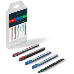 STS-Sort/Set di lame per seghetto alternativo da 21 pezzi p/m/b - 578072 - Festool