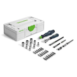 Festool 578112 chiave a cricchetto 2,2.5,3,4,5,6 mm 9 pz