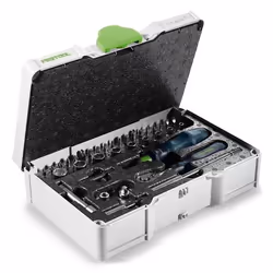 Festool 578112 chiave a cricchetto 2,2.5,3,4,5,6 mm 9 pz
