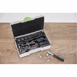Festool 578112 chiave a cricchetto 2,2.5,3,4,5,6 mm 9 pz