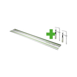 Fs 1400/2 Lt Edt fsz Binario guida 140 cm con morsetti a vite - Festool