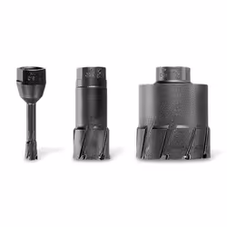 FEIN Fresa A Corona Hm Ultra 50 Con Filettatura M 18 X 6 P 1,5 Ø 35 mm, Singolo, Trapano, Metallo, Grigio, Punta a carburo di ...