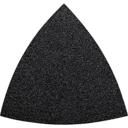 Fein - 63717122016 Carta abrasiva a delta non perforato Dimensione dei grani 120 Lato 80 mm 50 pz.