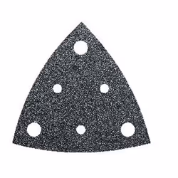 Fein Fogli abrasivi forati,80 mm ,5 pz. La grana abrasiva in corindone e il legante in resina sintetica assicurano un'elevata ...