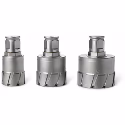 FEIN Punta A Corona HM Ultra 50 Con Attacco Quickin Max / Weldon 32 Ø 70 mm, Singolo, Trapano, Metallo, Grigio, Punta a carbu ...