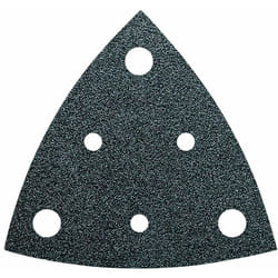 Fein - 63717236010 Carta abrasiva a delta a strappo, perforato Dimensione dei grani 40 Lato 80 mm 35 pz.