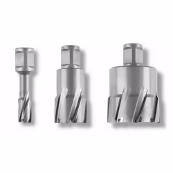 FEIN Fresa A Corona Hm Ultra 35 Con Attacco 3/4 In Weldon Ø 14 mm, Singolo, Trapano, Metallo, Grigio, Punta a carburo di tung ...