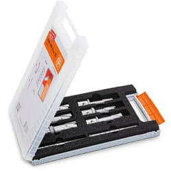 Fein - set di accessori Best of core drill 3/4 in Weldon 8 pezzi (12 - 22 mm)