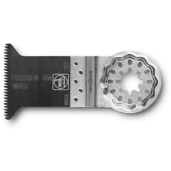 Fein - E-Cut Lama da taglio di precisione, Conf.10 pz., Larghezza 65 mm, Lunghezza 50 mm, Attacco Starlock Plus, Dentatura giapponese su due file