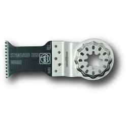 Fein - E-Cut Standard Lama da taglio, Conf. 5 pz., Larghezza 65 mm, Lunghezza 50 mm, Attacco Starlock Plus, Lama con dentatura stretta, Ideale per