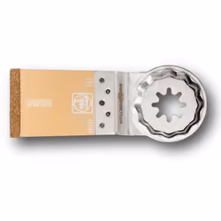 Lama da taglio in metallo duro FEIN E-Cut HM SLP (50 x 35 mm) - Tagliare senza rovinare il materiale, con bordi di taglio per ...