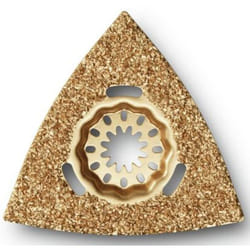 Raspa triangolare in metallo duro Fein Starlock - 63731001210