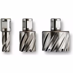 FEIN Fresa A Corona Hss Nova 50 Con Attacco 3/4 In Weldon Ø 15 mm, Singolo, Trapano, Metallo, Acciaio inox, High-Speed Steel ...