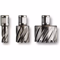 Dettagli tecnici Diametro di foratura 20 mm Materiale punte HSS HSS-Nova 25 punta a tazza Ø 20 x 25 Weldon Lunga durata, prof ...