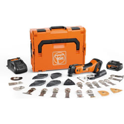 Multimaster amm 700 Plus Top 4.0 Ah as, Set 60 Accessori per tagliare e rimuovere piastrelle, Compatibile con AMPShare/Bosch 18V, Caricabatteria