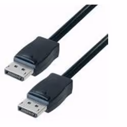Alcasa 4810-020, 2 m, DisplayPort, DisplayPort, Maschio, Maschio, Nero
