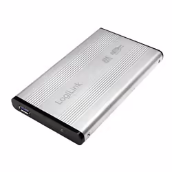 LogiLink UA0106A, 2.5", Seriale ATA II, SATA, 5 Gbit/s, Argento