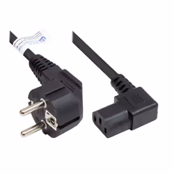 Alcasa P0131-S030, 3 m, Spina di alimentazione di tipo E+F, Accoppiatore C13, H05VV-F, 250 V, 10 A