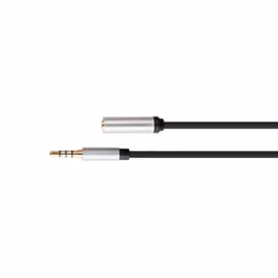 Python GC-M0240, 3.5mm, Femmina, 3.5mm, Maschio, 3 m, Nero