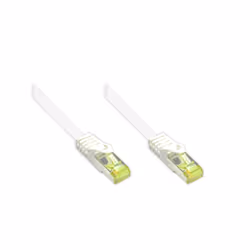 Alcasa 8070R-010W, 1 m, Cat7, S/FTP (S-STP), RJ-45, RJ-45, Bianco